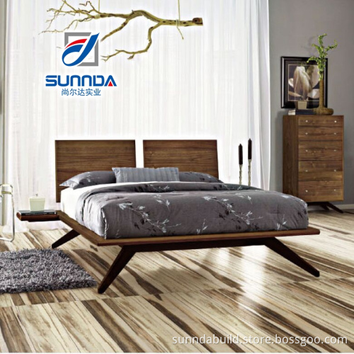 non-slip rustic matte finish wooden glazed porcelain floor tiles